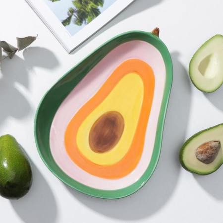 Ceramic Avocado Ceramic, 28.2 × 20.5 cm ㅤ