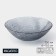 Magistro “Reefle” salad bowl, d = 19.5 cm, glass, blue