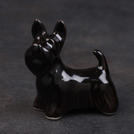 Porcelain figurine "Scotch Terrier", 8 cm