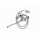 FAUZT FZS-701-32 bathtub mixer, two-wound, long spout, shower set, chrome