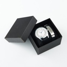Male gift set BolingDun 2 in 1: Watch, bracelet, D-4.2 cm