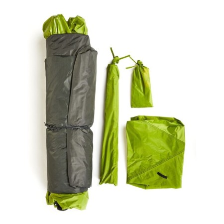 The semi-automatic tent is 4 seats. Norfin Zander 4 NF-8
