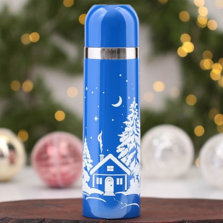 New Year. Thermos New Year's "Winter Tale", 500 ml-1