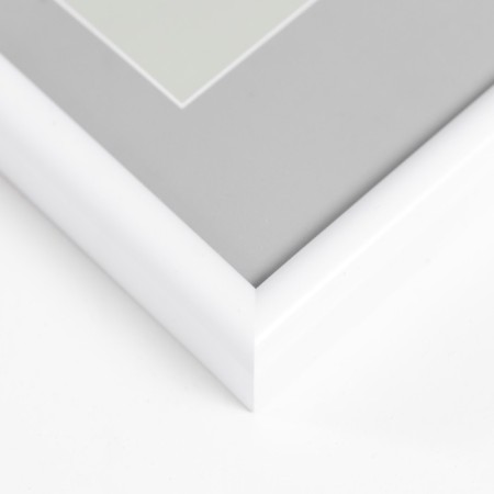Photo frame plastic "Decoline" 10x15 cm, white-2