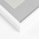 Photo frame plastic "Decoline" 10x15 cm, white