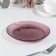 Dessert glass plate "idyll", d = 19 cm, lilac color