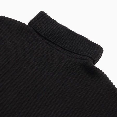 Female jumper Minaku: Casual Collection Black Color, Rr. 50-1