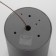 GU10 BLOUTE BLACK BLACK 8.5x8.5x10 cm