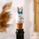 The plug for the bottle of the “Bunny with a bow”, 3.5 × 9 cm