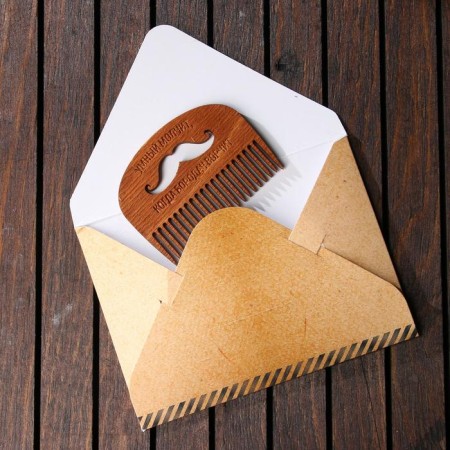 Combing beard "bearded"-1