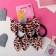 Hair gum "Funny ears" (set 4 pcs) Africa, 4 cm, mix