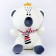 Soft toy "Bear with a crown", 26 cm, white color