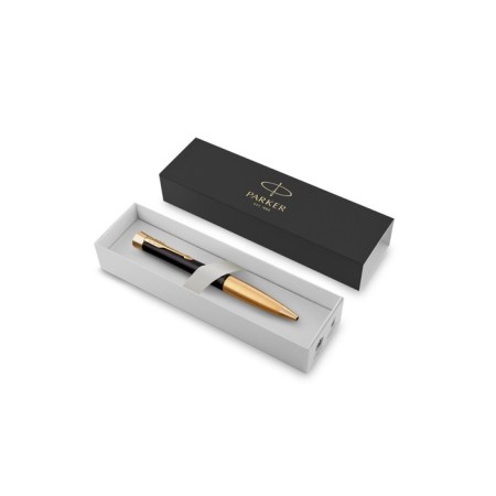 Ballpoint Parker Urban Core K314 Muted Black GT M, 1.0 mm, brass body, blue ink-5