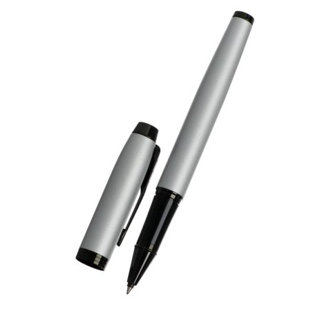 Parker Im Achromatic Grey BT Handle-Roller Handle BT Corps made of stainless steel, gray matte, black ink