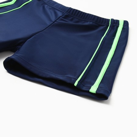 Swimming trunks for boys, green color, height 164 cm-1