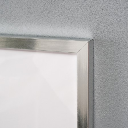 Photo frame Plastic "Mira" 40x60 cm, 641822-17, silver (plastic screen)-2