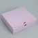 Gift folding box, packaging, "lavender", 20 x 18 x 5 cm, without tape