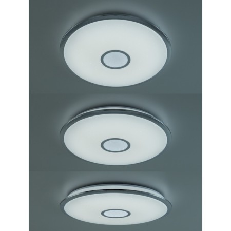 Smart Citilux lamp CL703A80G, 59x59x8.5 cm, 1x80W, LED, Gray color.-11