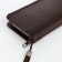 Pearl husband 21.5*11*3 cm, 3 departure, d/cards, d/coins, on lightning, brown