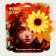 Carnival rim "Miracle of Autumn", with sunflower