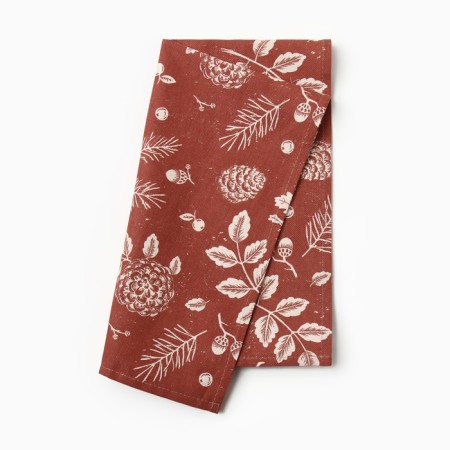 Ethel towel "New Year’s Plants" 40x73 cm, 100% HL, mitch 186 g/m2-6