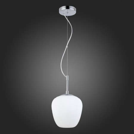 STL LUCE Sus. SL1168.103.01. Cesare. 1x40 W, E27, 19x19x21.2 cm, chromium color-2
