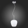 STL LUCE Sus. SL1168.103.01. Cesare. 1x40 W, E27, 19x19x21.2 cm, chromium color