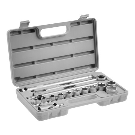 Set of end heads Ermak 736-498, with pages, 1/2 ", 10 - 27 mm, 16 items