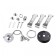 NOVOTECH suspension set. Bits, 11x23x16 mm, black color