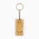 Survival whistle, EDC high -frequency, up to 150 dB, gold, 6 cm