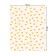 The tablecloth “Yellow hearts”, rectangular, Saten, size 145x180 cm