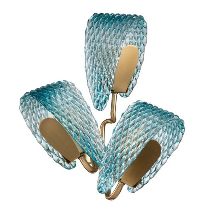 Bra Indigo, 11033/3W Blue. 3x40W, E14, 350x230x340 mm, blue color-1