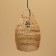Ceiling Lamp from Rotan "AGUS" 1x120W, E27, 23x23x30 cm