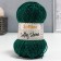 Yarn 70% acrylic, 30% silk "Softy Shine" 50 g 85 m color 29 green moss