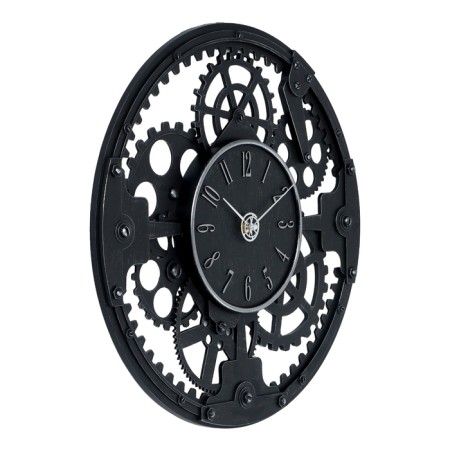 Wall clock, series: interior, "mechanism", discrete move, D-45 cm-1