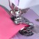A paw for sewing machines, for edges of the sections with a slanting box, without an adapter, 5.5 × 2.9 × 2.2 cm