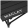 Tourist Maclay table, 58x58x58 cm, black color