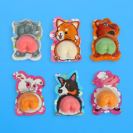 Chewing marmalade with the filling "Funny animals", 10 g (set 30pcs)-2