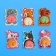 Chewing marmalade with the filling "Funny animals", 10 g (set 30pcs)