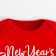Body with DL. Sleeve Kroshka I "Winter Party", height 86-92 cm, red