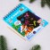 New Year's notebook - New Year's engraving “New Year! Cat ", 10 sheets, sheet of stickers