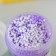Slime "Plus" purple, container with balls, 40 g