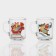 New Year's glass tea mug "Happy New Year", 200 ml, mix