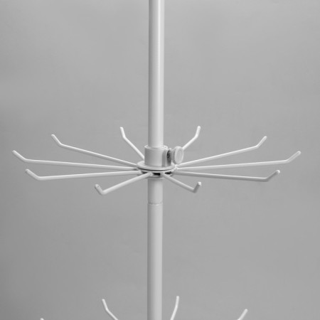 Turnover QF, 3 tiers of 10 hooks, 30 × 30 × 65, white color-2