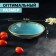 Porcelain salad Magistro "Cerera", 400 ml, d = 16.5 cm, blue color