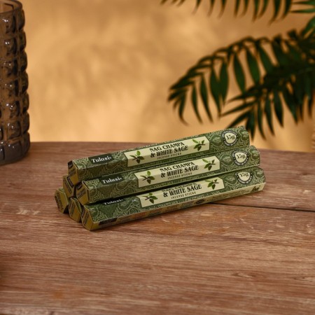 Incense nag champa "tulasi" 15 fragrances white sage-1