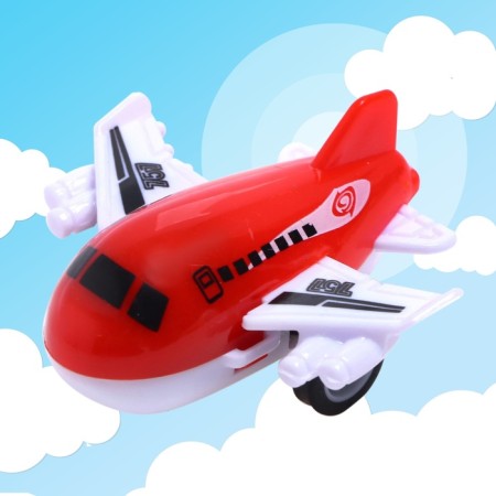 A set of inertial aircraft "Airlines", 4 pieces-4