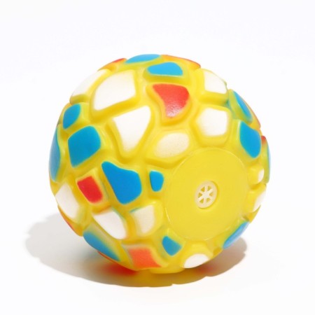 Brying toy "Capture Ball" for dogs, 7 cm, yellow-1