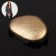 Metal button on the leg, decorative, 30 × 42 mm, gold color
