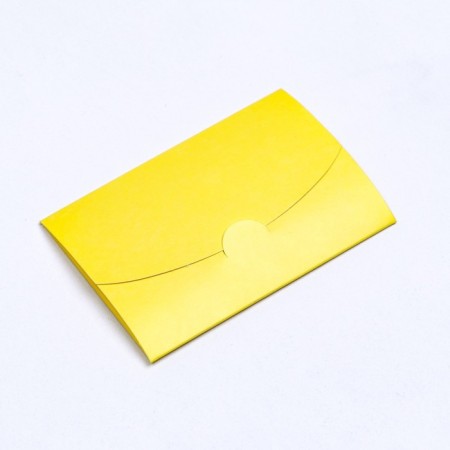 Envenue for a certificate with a Happy Birthday, yellow 10.5 x 7 set 10 pcs-1